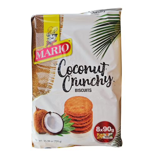 TRDP Mario Coconut Crunchy Biscuits- Mario Knusprige Kokoskekse